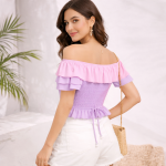 Off-Shoulder Ruffle Top